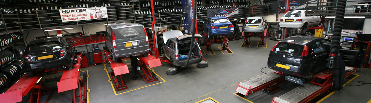 servicing at Discount Tyres Luton